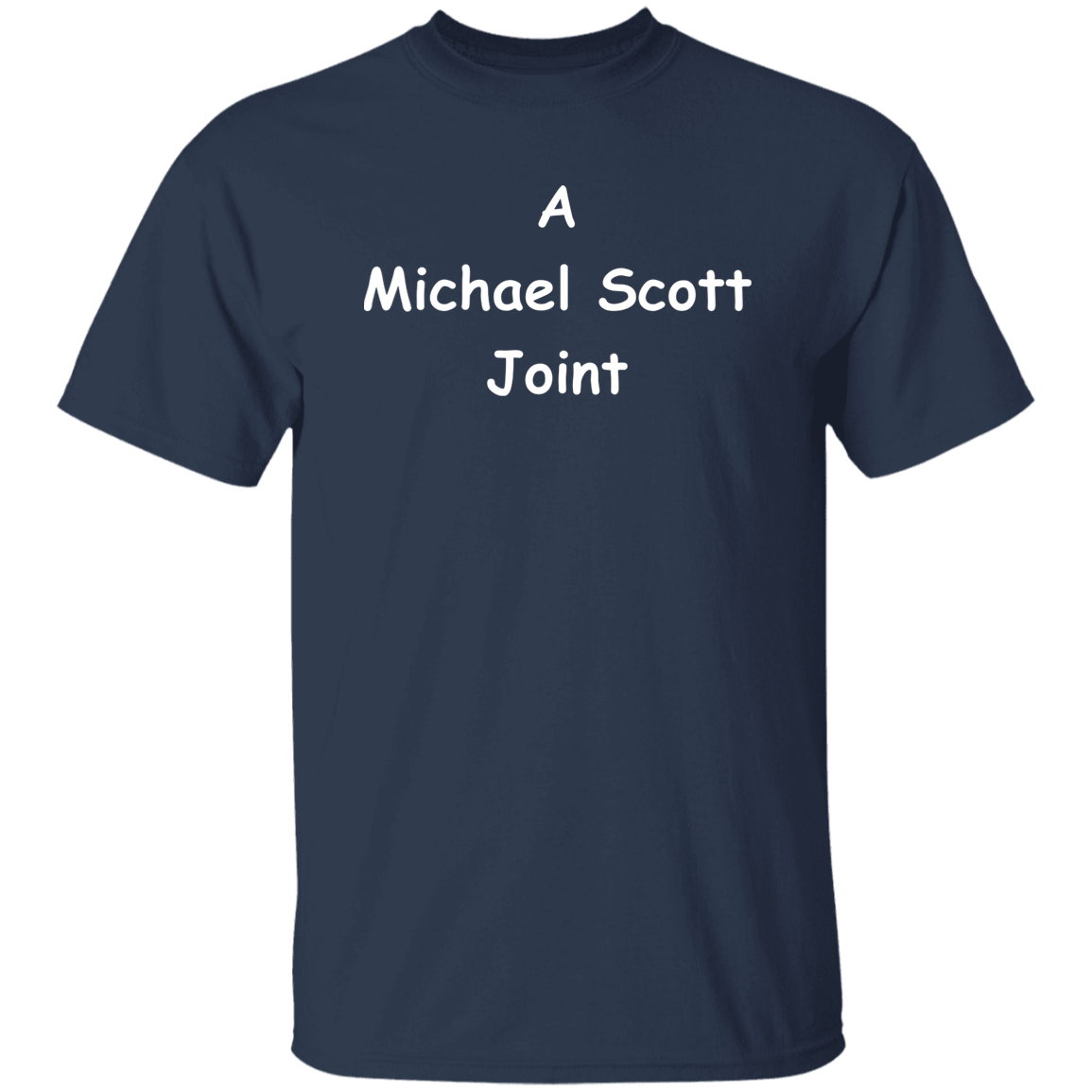 T-Shirts Navy / S A Michael Scott Joint T-Shirt