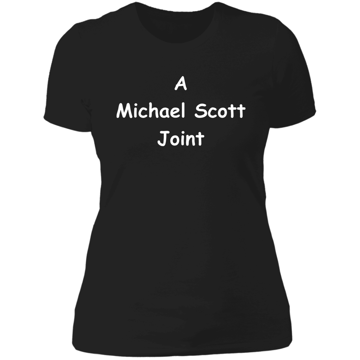 T-Shirts Black / S A Michael Scott Joint Women's Premium T-Shirt