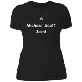 T-Shirts Black / S A Michael Scott Joint Women's Premium T-Shirt