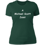 T-Shirts Forest Green / S A Michael Scott Joint Women's Premium T-Shirt