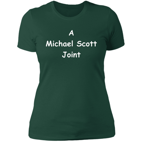 T-Shirts Forest Green / S A Michael Scott Joint Women's Premium T-Shirt