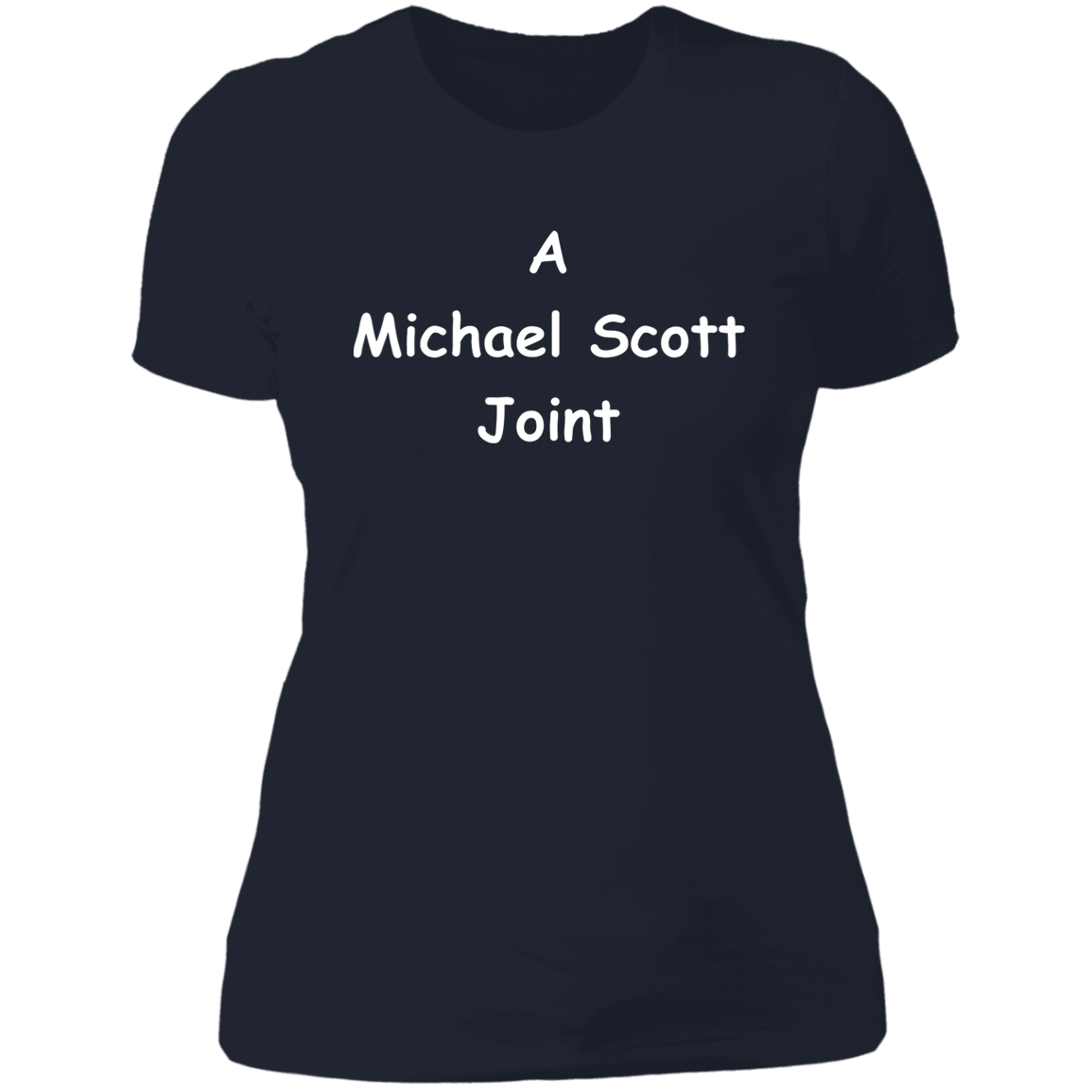 T-Shirts Midnight Navy / S A Michael Scott Joint Women's Premium T-Shirt