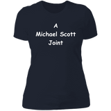 T-Shirts Midnight Navy / S A Michael Scott Joint Women's Premium T-Shirt