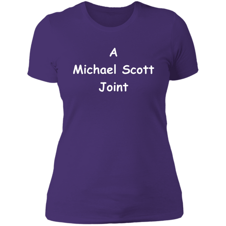 T-Shirts Purple Rush/ / S A Michael Scott Joint Women's Premium T-Shirt