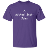 T-Shirts Purple / YXS A Michael Scott Joint Youth T-Shirt