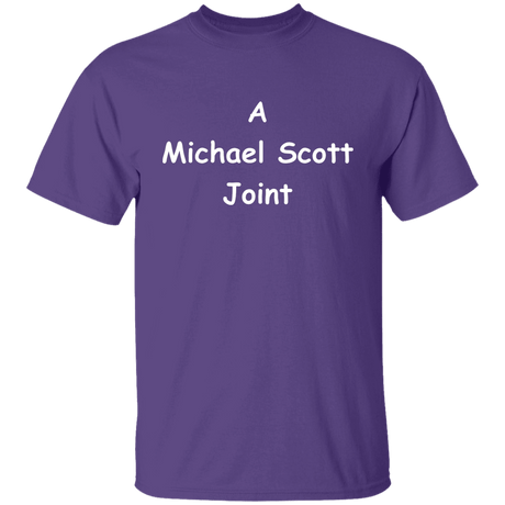 T-Shirts Purple / YXS A Michael Scott Joint Youth T-Shirt