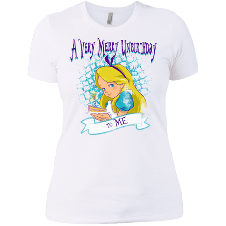 T-Shirts White / X-Small A Very Merry Un-Birthday Women's Premium T-Shirt