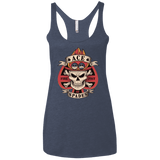 T-Shirts Vintage Navy / X-Small Ace of Spades Women's Triblend Racerback Tank