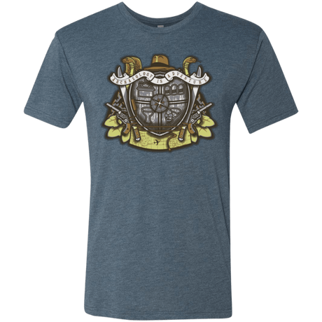 T-Shirts Indigo / Small Adventurer's Crest Men's Triblend T-Shirt