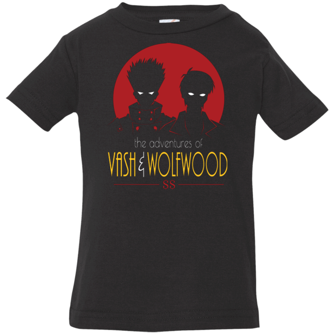 T-Shirts Black / 6 Months Adventures of Vash & Wolfwood Infant Premium T-Shirt