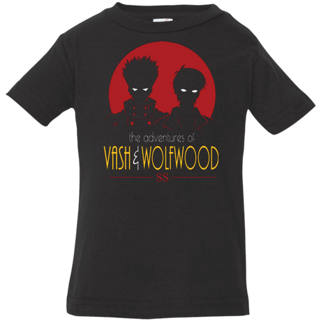 T-Shirts Black / 6 Months Adventures of Vash & Wolfwood Infant Premium T-Shirt