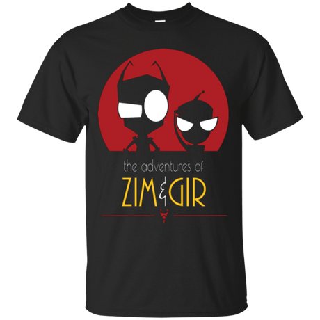 T-Shirts Black / Small ADVENTURES OF ZIM & GIR T-Shirt