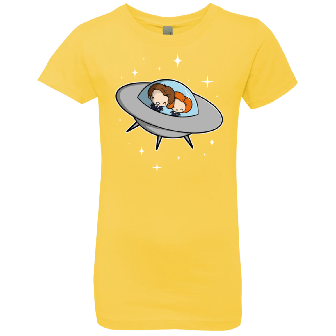 T-Shirts Vibrant Yellow / YXS Agents in Space Girls Premium T-Shirt