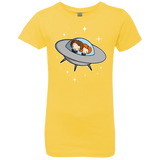 T-Shirts Vibrant Yellow / YXS Agents in Space Girls Premium T-Shirt