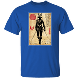 T-Shirts Royal / S Ahsoka Tano Woodblock T-Shirt