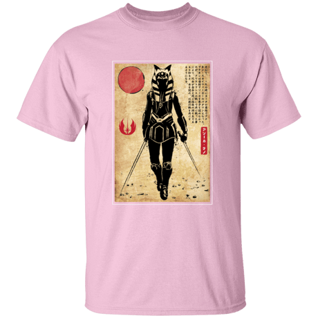 T-Shirts Light Pink / YXS Ahsoka Tano Woodblock Youth T-Shirt