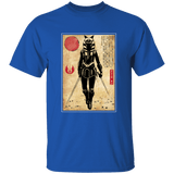 T-Shirts Royal / YXS Ahsoka Tano Woodblock Youth T-Shirt