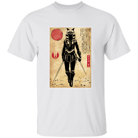 T-Shirts White / YXS Ahsoka Tano Woodblock Youth T-Shirt