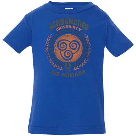 T-Shirts Royal / 6 Months Airbending University Infant Premium T-Shirt