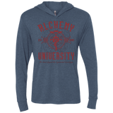 T-Shirts Indigo / X-Small Alchemy University Triblend Long Sleeve Hoodie Tee