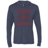 T-Shirts Vintage Navy / X-Small Alchemy University Triblend Long Sleeve Hoodie Tee