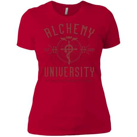 T-Shirts Red / X-Small Alchemy University Women's Premium T-Shirt