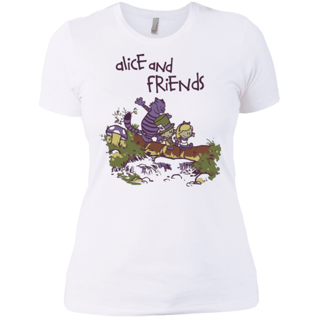 T-Shirts White / X-Small Alice and Friends Women's Premium T-Shirt