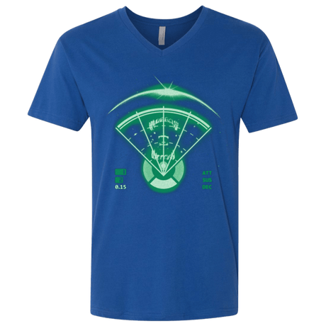 T-Shirts Royal / X-Small Alien Tracking Men's Premium V-Neck