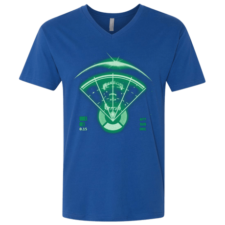 T-Shirts Royal / X-Small Alien Tracking Men's Premium V-Neck
