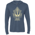 T-Shirts Indigo / X-Small Alliance Association Triblend Long Sleeve Hoodie Tee