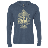 T-Shirts Indigo / X-Small Alliance Association Triblend Long Sleeve Hoodie Tee