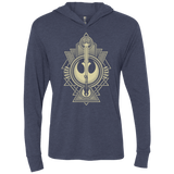 T-Shirts Vintage Navy / X-Small Alliance Association Triblend Long Sleeve Hoodie Tee