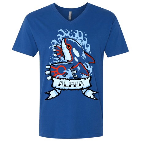 T-Shirts Royal / X-Small Alpha Men's Premium V-Neck