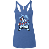 T-Shirts Vintage Royal / X-Small Alpha Women's Triblend Racerback Tank