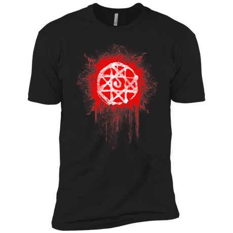 T-Shirts Black / X-Small Alphonse Elric Blood Seal Men's Premium T-Shirt