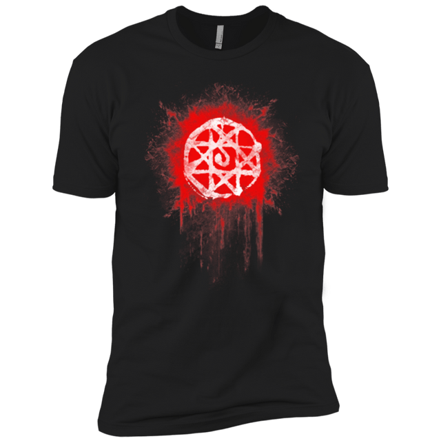 T-Shirts Black / X-Small Alphonse Elric Blood Seal Men's Premium T-Shirt