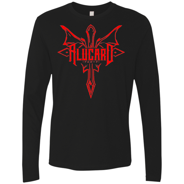 T-Shirts Black / Small Alucard Men's Premium Long Sleeve