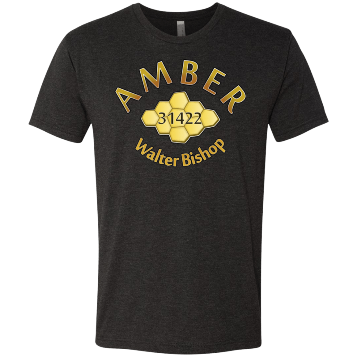 T-Shirts Vintage Black / Small Amber Men's Triblend T-Shirt