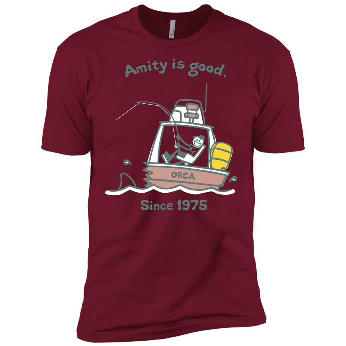 T-Shirts Cardinal / X-Small Amity Is Good Men's Premium T-Shirt