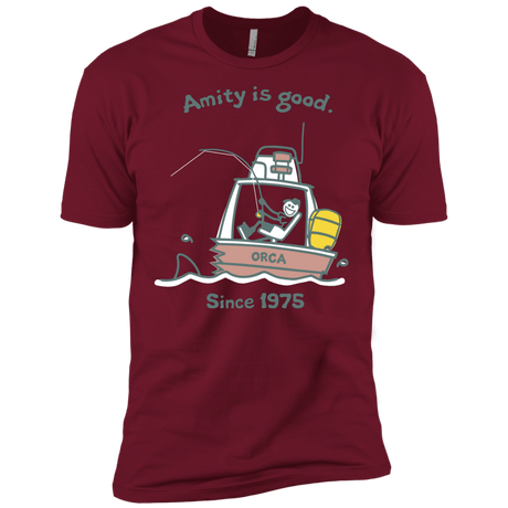 T-Shirts Cardinal / X-Small Amity Is Good Men's Premium T-Shirt