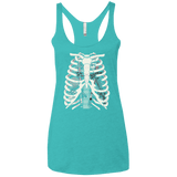 T-Shirts Tahiti Blue / X-Small Anatomy of a Galaxy Far Away Women's Triblend Racerback Tank