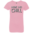T-Shirts Light Pink / YXS Anime and chill Girls Premium T-Shirt