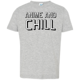 T-Shirts Heather / 2T Anime and chill Toddler Premium T-Shirt