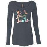 T-Shirts Vintage Navy / Small Anne of Green Gables 2 Women's Triblend Long Sleeve Shirt