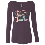 T-Shirts Vintage Purple / Small Anne of Green Gables 2 Women's Triblend Long Sleeve Shirt