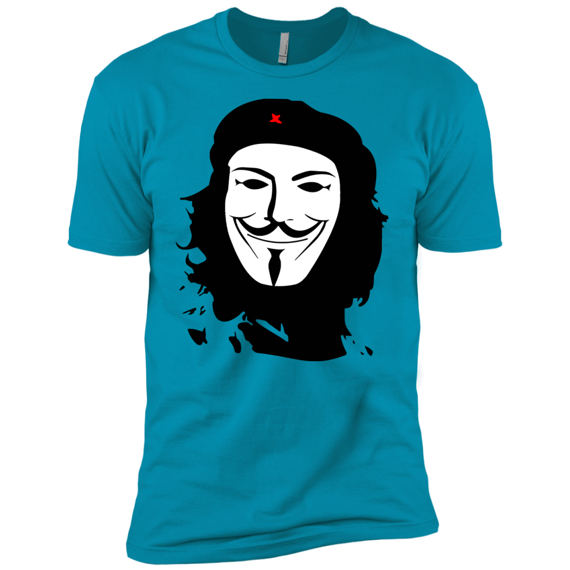 T-Shirts Turquoise / YXS Anonymous Guevara Boys Premium T-Shirt