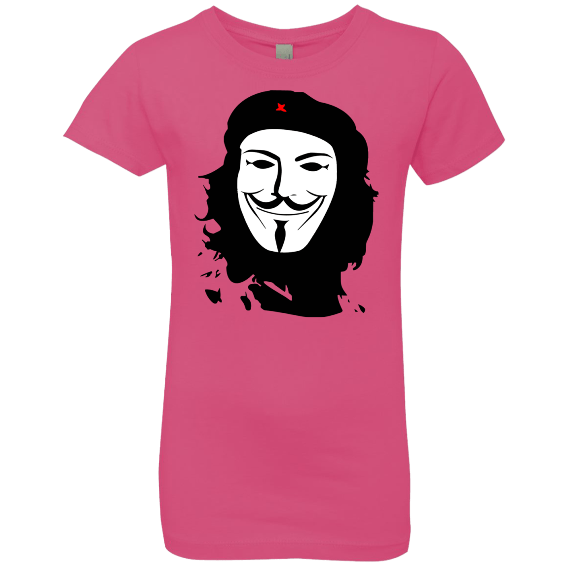 T-Shirts Hot Pink / YXS Anonymous Guevara Girls Premium T-Shirt