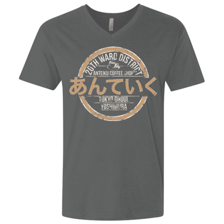T-Shirts Heavy Metal / X-Small Anteiku coffee shop Men's Premium V-Neck