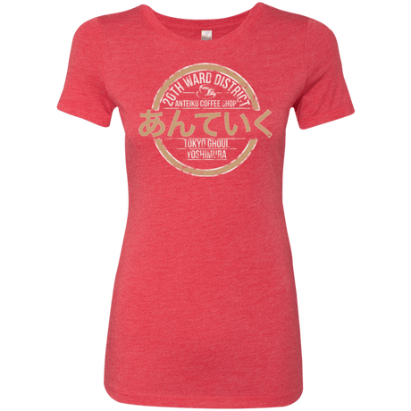 T-Shirts Vintage Red / Small Anteiku coffee shop Women's Triblend T-Shirt