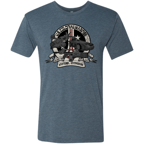 T-Shirts Indigo / Small Anytime Anywhere Men's Triblend T-Shirt